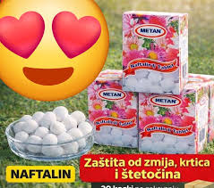 Naftalin Tablete - Protiv Zmija i Glodara (20 Tableta)