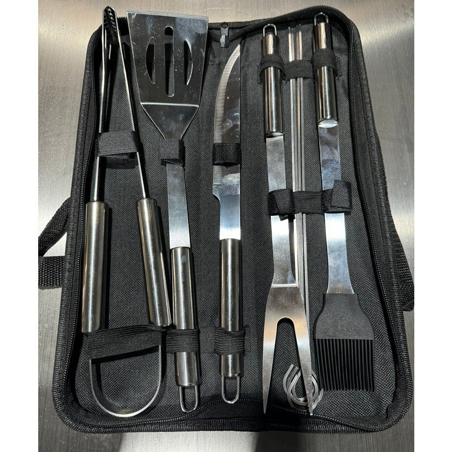 INOX Profesionalni Set za Roštilj - 10 u 1