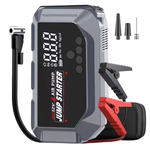 2500A Auto Starter 4u1 - Kompresor + PowerBank + LED Lampa
