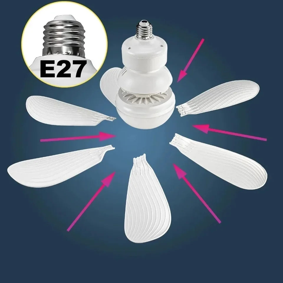 LED Luster sa Ventilatorom
