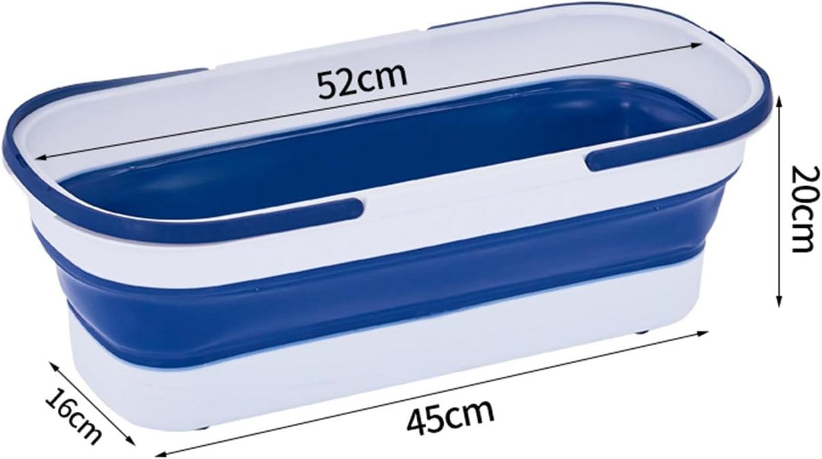 Flat Mop Set – Sklopiva Kanta i Cijeđenje Bez Ruku