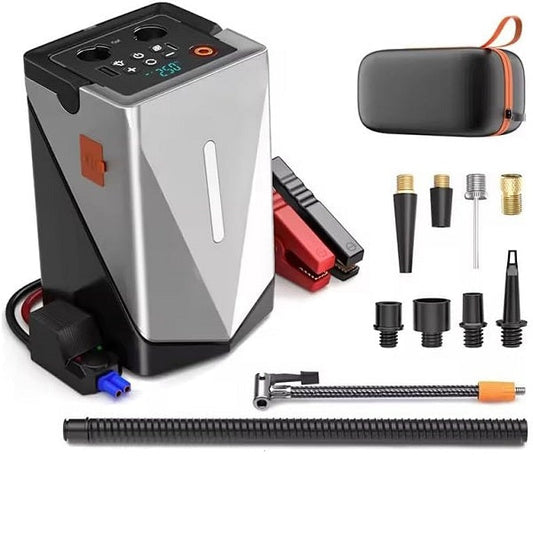 TurboStarter 12V - 3u1 – Starter, Kompresor za Gume i Power Bank