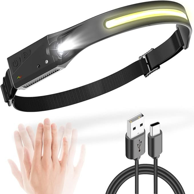2u1 SMART LED Lampa za Glavu - sa Senzorom Pokreta