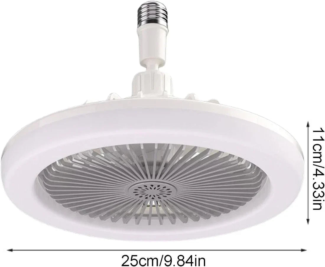 2u1 LED Luster i Ventilator