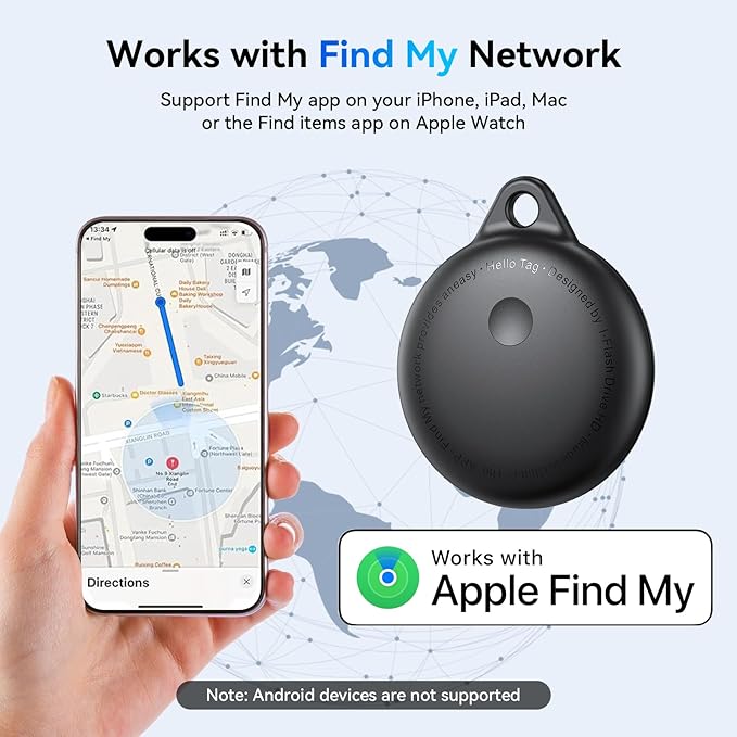 PAMETNI GPS TAG Uređaj – GPS za Djecu, Ključeve, Ljubimce i Auto