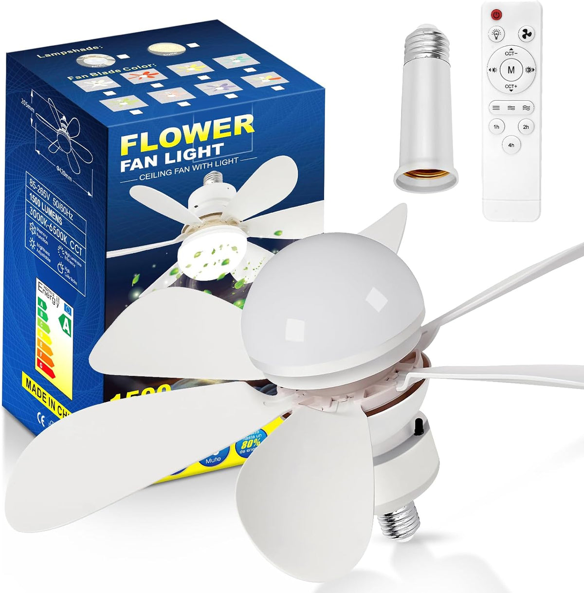 LED Luster sa Ventilatorom