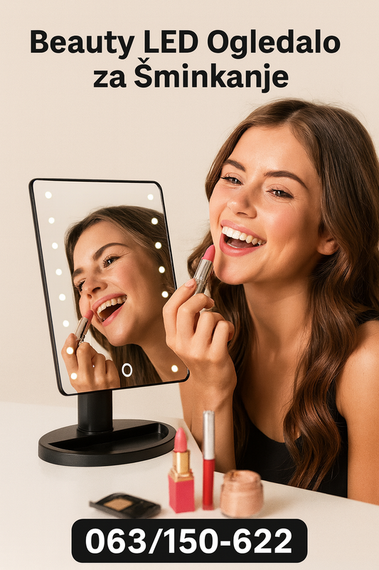 Beauty LED Ogledalo za Šminkanje