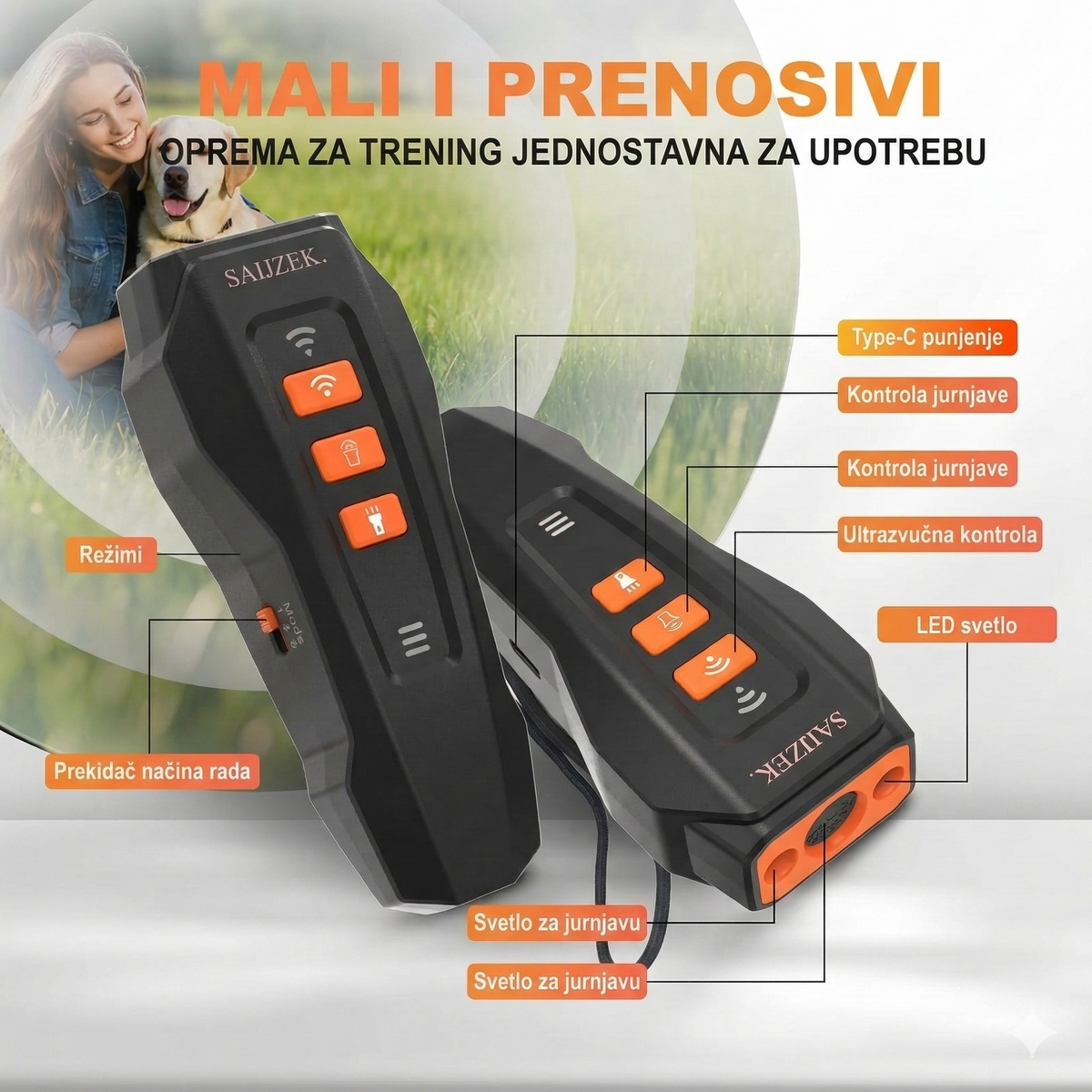 Ultrazvučni Rastjerivač Pasa