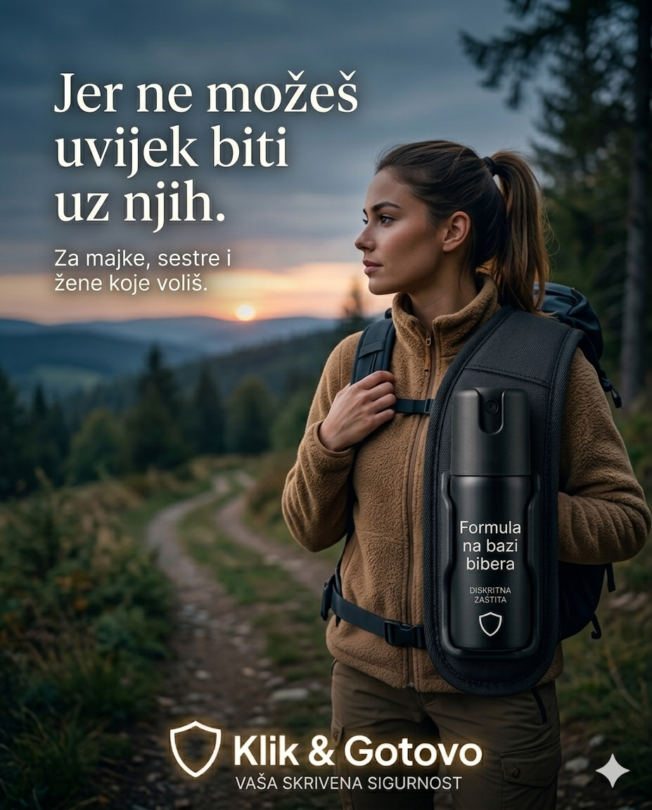 SIGURNOSNI Sprej za Ličnu ZAŠTITU - Na bazi Bibera