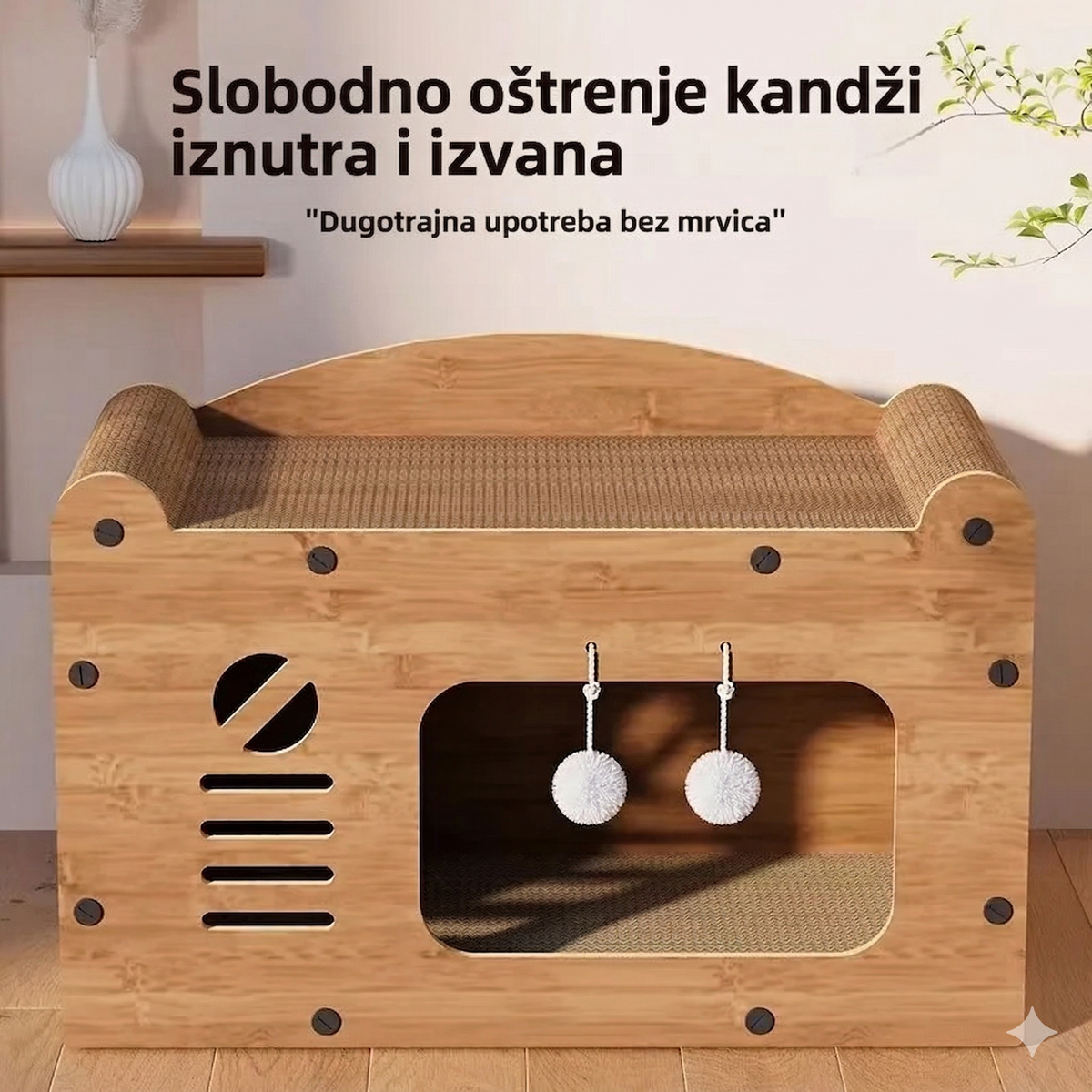 Kućica za Mačke 3-u-1