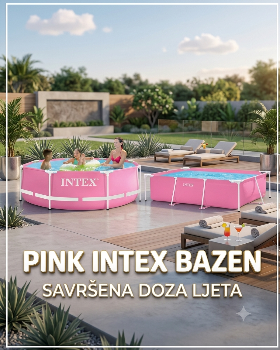 Intex Pink Bazeni