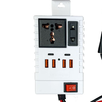 AUTO Pretvarač sa 12V na 220V (USB + Kućna Utičnica)