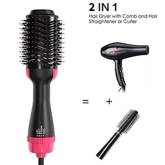 ONE STEP Hot Air Brush — 3u1 fen, četka i styler