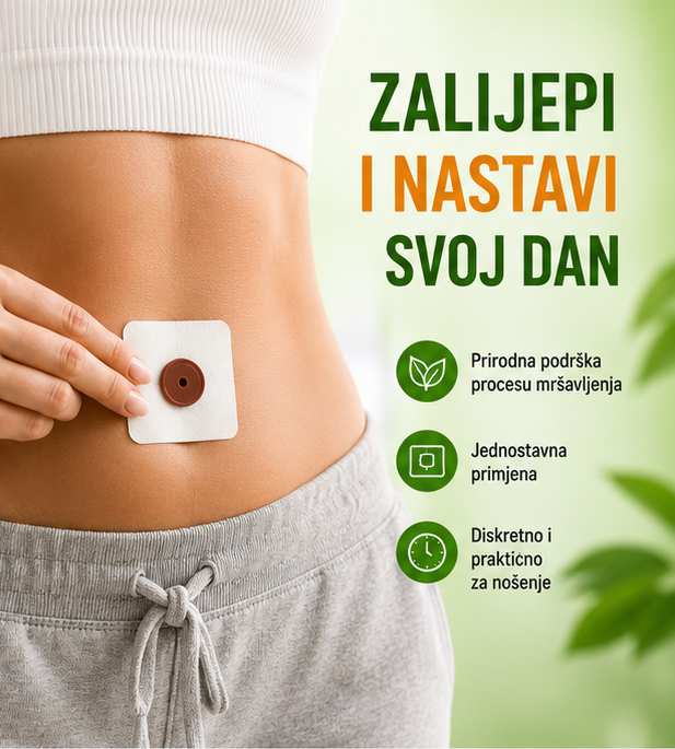 Biljni Flasteri za Mršavljenje i Detoksikaciju 1+1 GRATIS