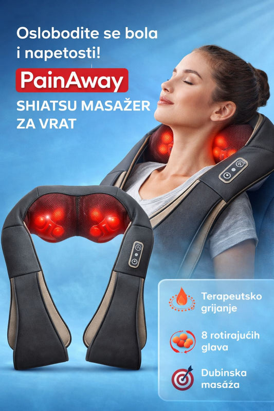 Masažer za Vrat i Ramena sa Grijanjem